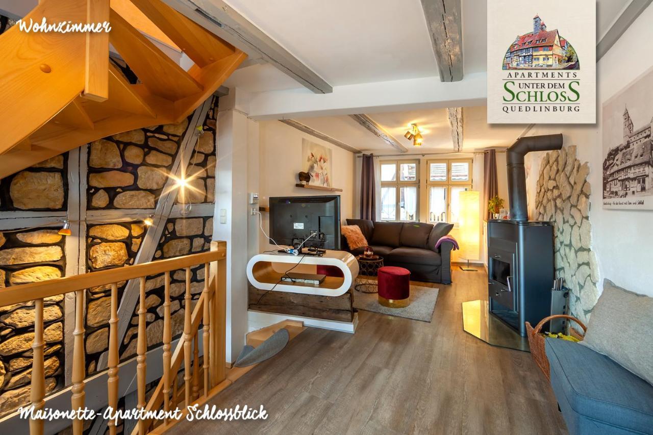 Apartments Unter Dem Schloss Quedlinburg Εξωτερικό φωτογραφία