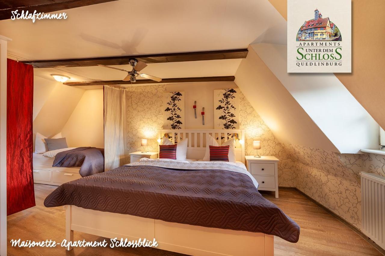 Apartments Unter Dem Schloss Quedlinburg Εξωτερικό φωτογραφία