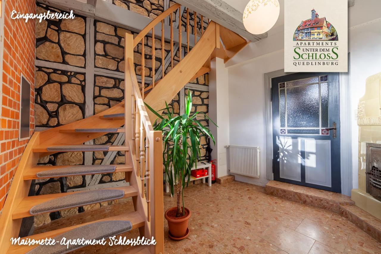 Apartments Unter Dem Schloss Quedlinburg Εξωτερικό φωτογραφία